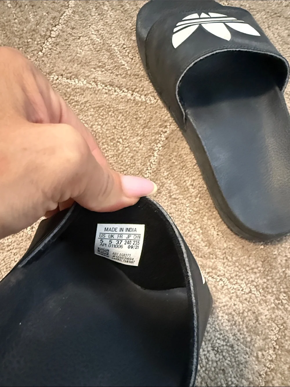 adidas slip slides